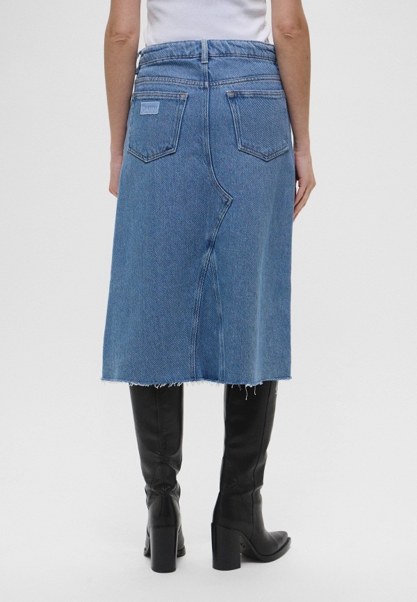 Ganni Юбка джинсовая - фото 3