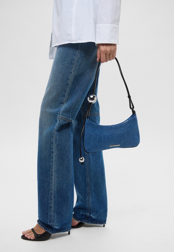 ゆめ Сумка Jacquemus Le Bisou Perle, цвет: синий, RTLAED196301 — купить