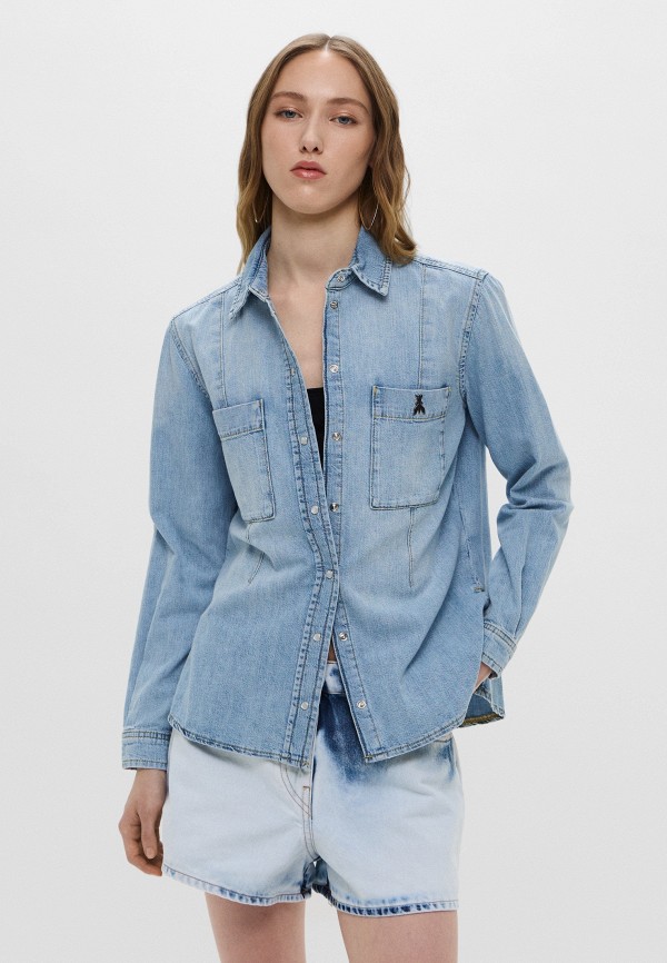 Patrizia Pepe Рубашка джинсовая - фото 1