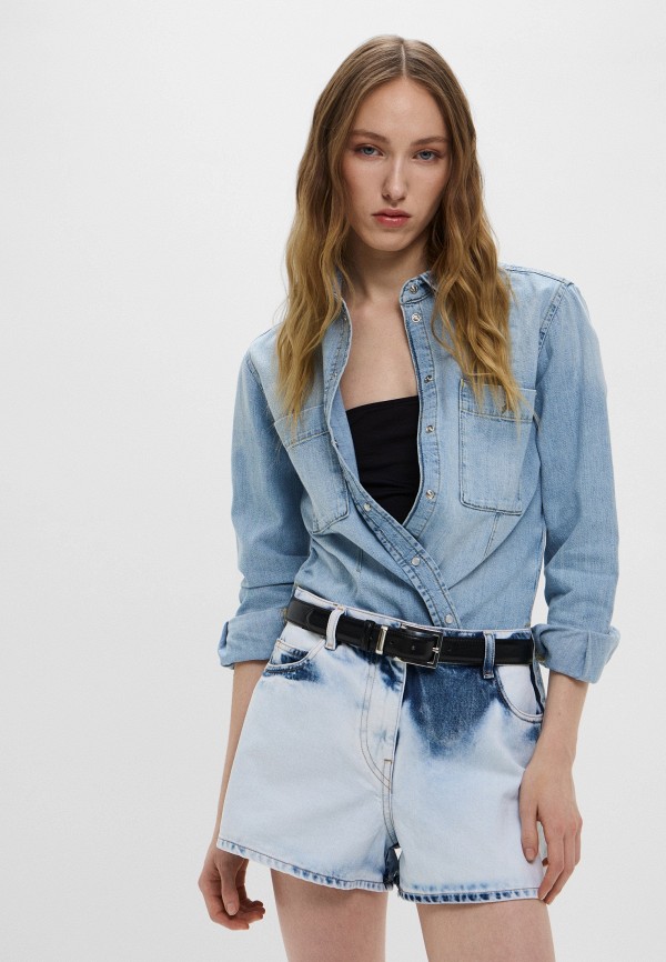 Patrizia Pepe Рубашка джинсовая - фото 4