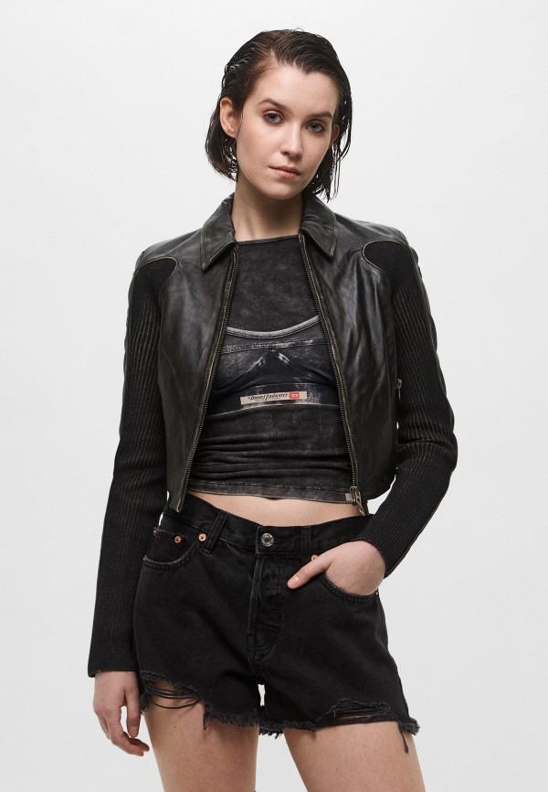 Diesel Куртка кожаная - фото 1
