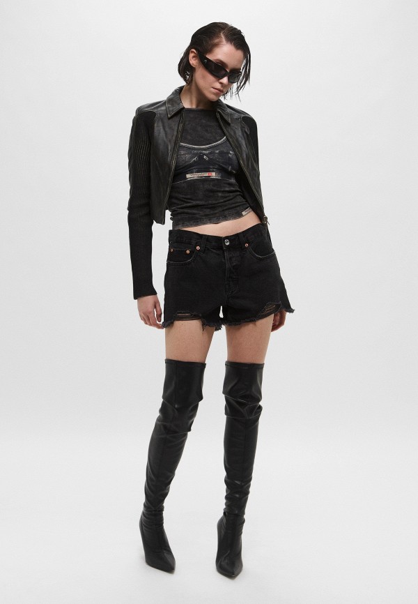 Diesel Куртка кожаная - фото 2