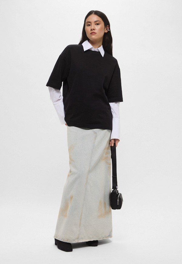 MM6 Maison Margiela Юбка джинсовая - фото 2