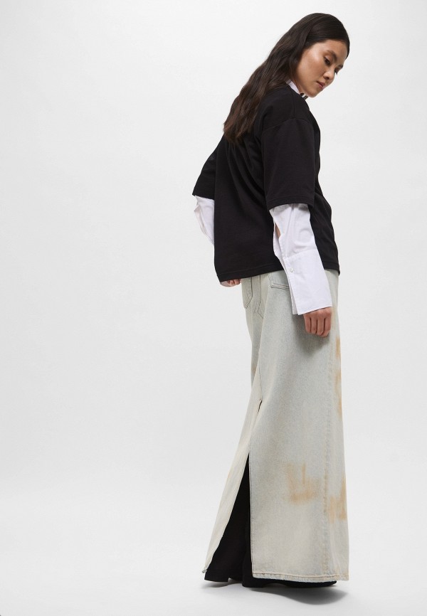 MM6 Maison Margiela Юбка джинсовая - фото 4