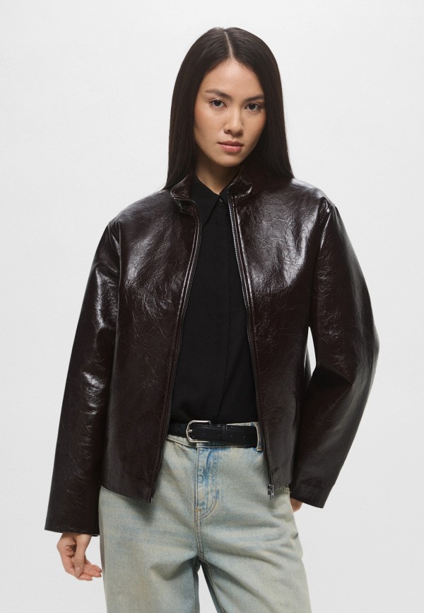 Mango Куртка кожаная - MELA - фото 1