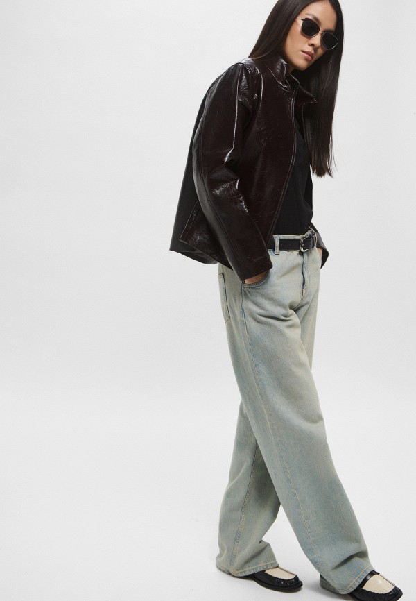 Mango Куртка кожаная - MELA - фото 4