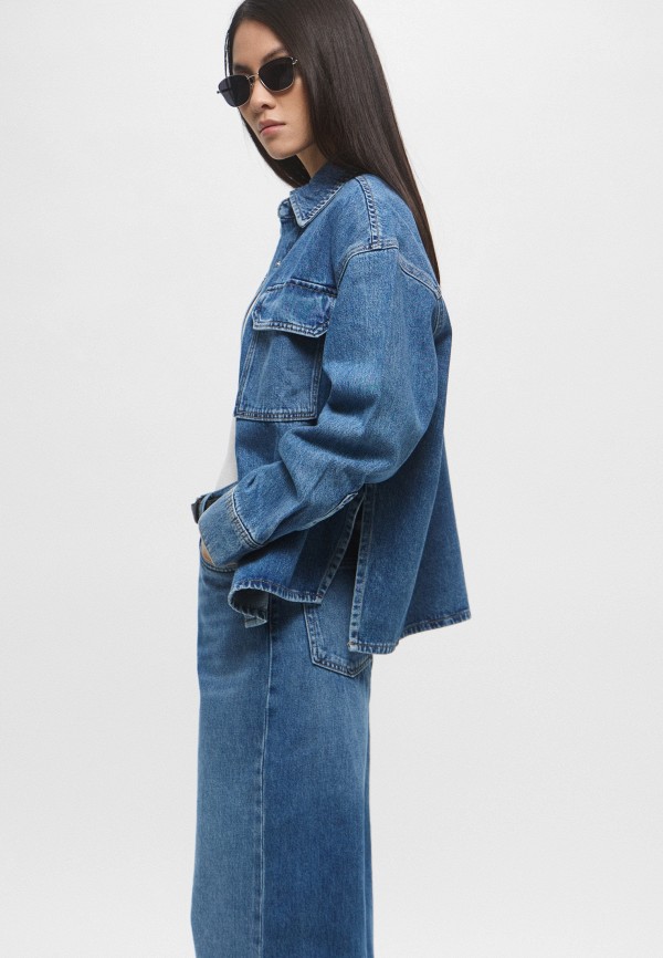 Mango Куртка джинсовая - CARLOTA - фото 4