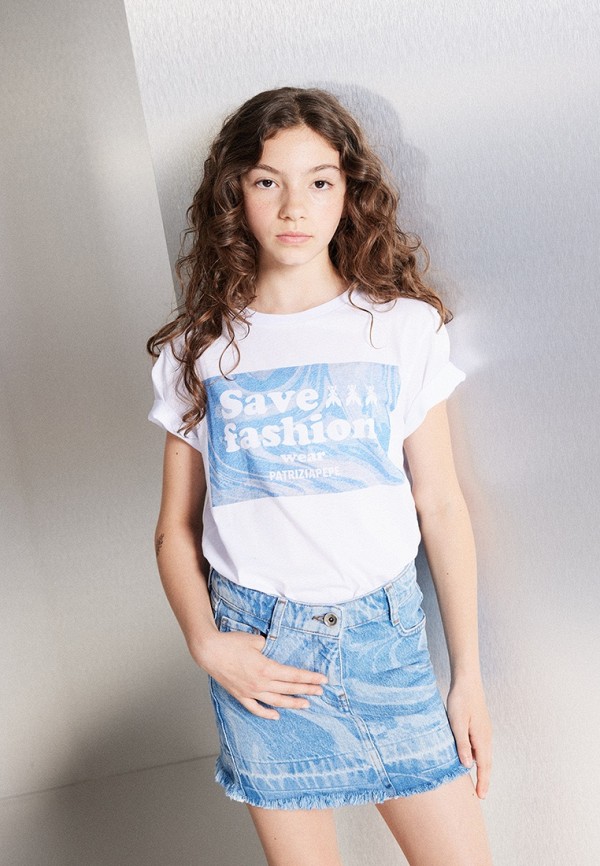 Patrizia Pepe Юбка джинсовая - фото 4