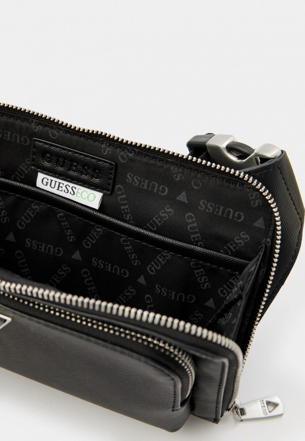 Guess Сумка поясная - MILANO FLAT BUMBAG W FRT PKT - фото 4
