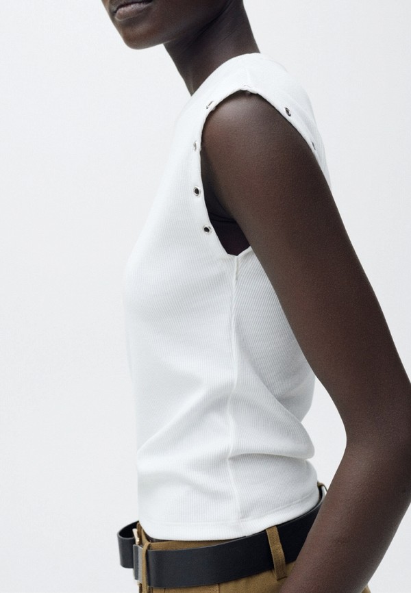 Mango Футболка - RING - фото 5