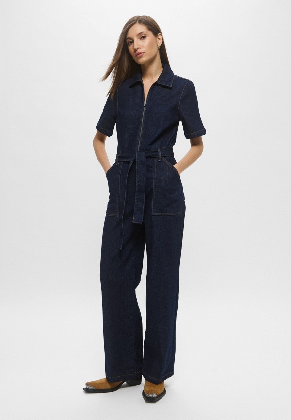 Mango Комбинезон джинсовый - Lamoda Online Exclusive - фото 1
