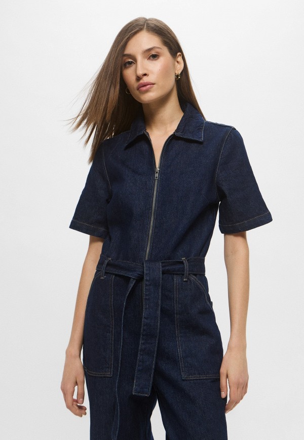 Mango Комбинезон джинсовый - Lamoda Online Exclusive - фото 2