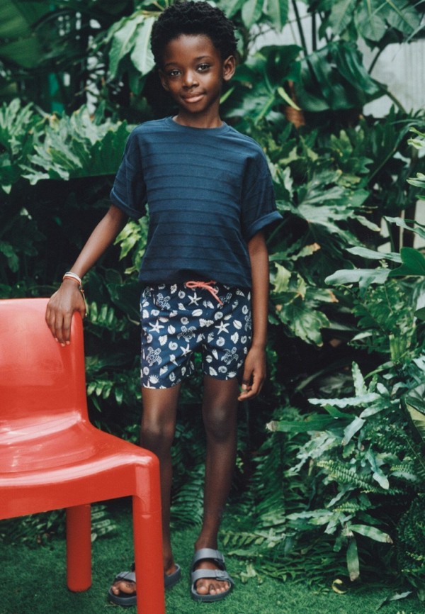 Mango Kids Шорты для плавания - TURTLEKB - фото 5