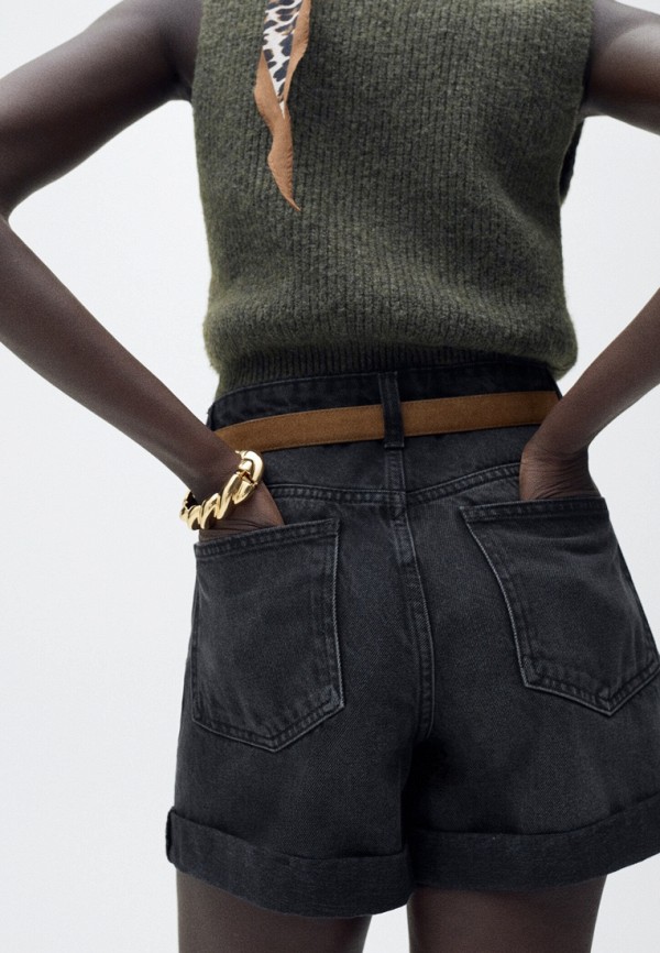 Mango Шорты джинсовые - MOM80 - фото 4