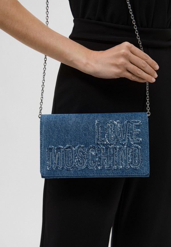 Love Moschino Сумка джинсовая - фото 6