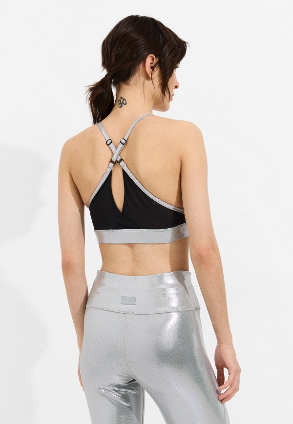 Reebok Топ спортивный - LUX CHROME STRAPPY BRA - фото 3