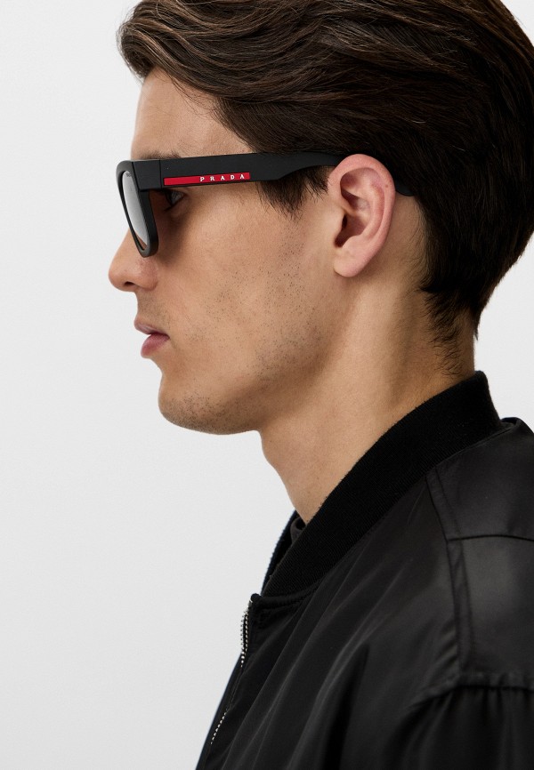 Prada Linea Rossa Очки солнцезащитные - PS 01ZS 1BO09U - фото 6
