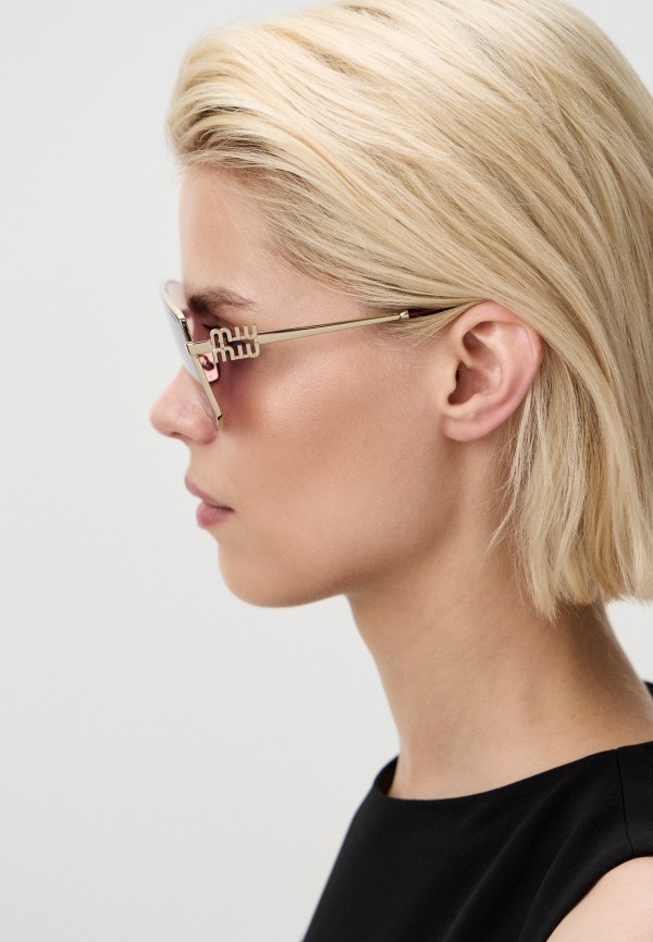 Miu Miu Очки солнцезащитные - MU 51ZS ZVN50D - фото 6