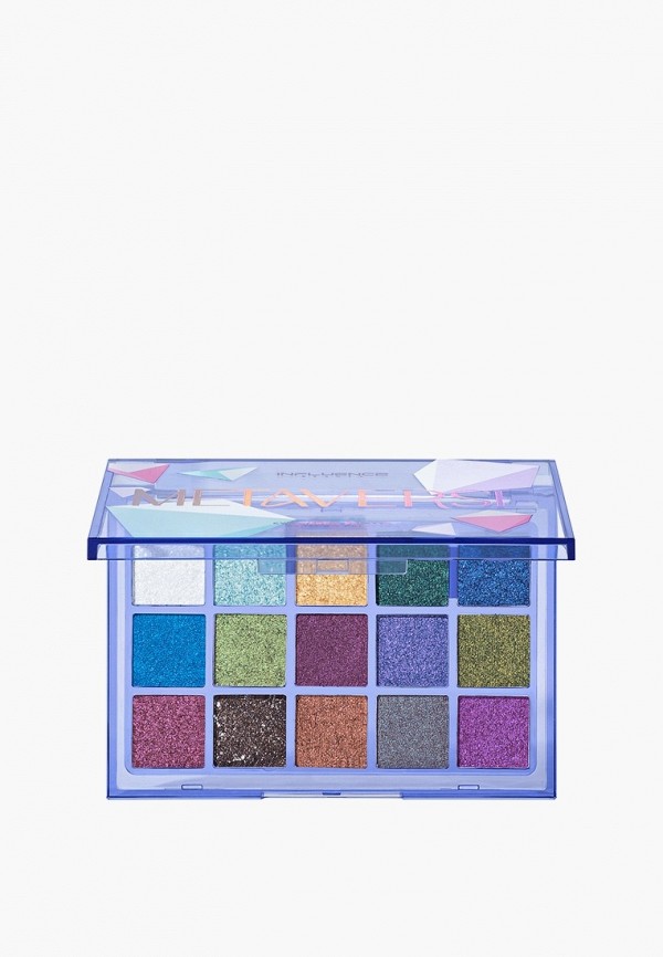 Influence Beauty Палетка теней из 15 цветов - сияющей текстуры - фото 1