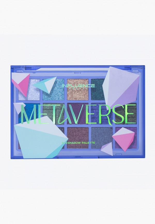 Influence Beauty Палетка теней из 15 цветов - сияющей текстуры - фото 4