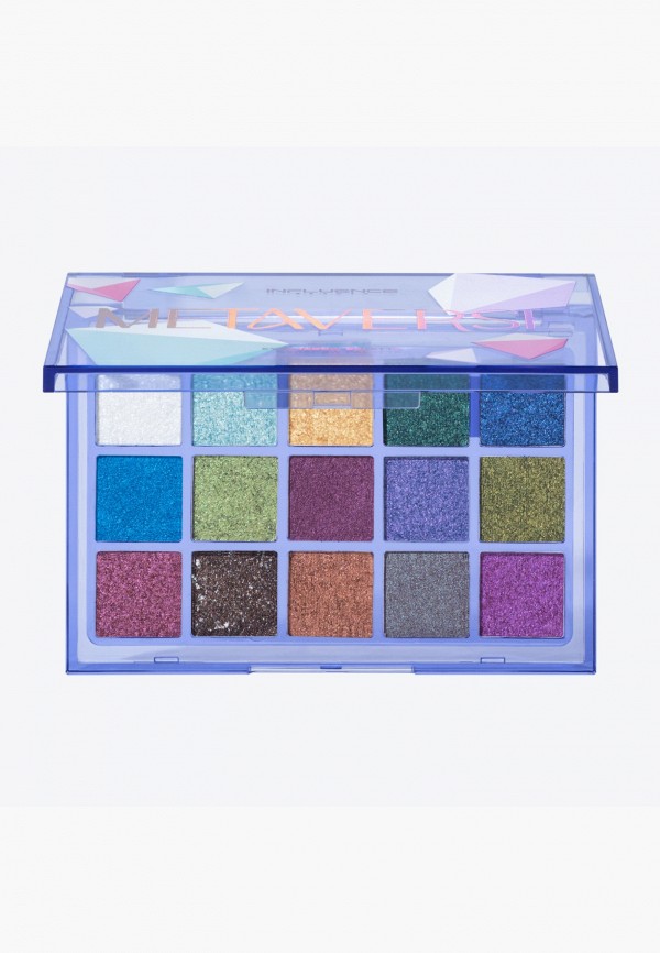 Influence Beauty Палетка теней из 15 цветов - сияющей текстуры - фото 5
