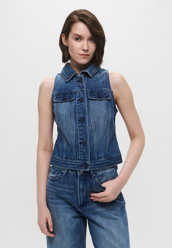 Armani Exchange Жилет джинсовый - фото 1