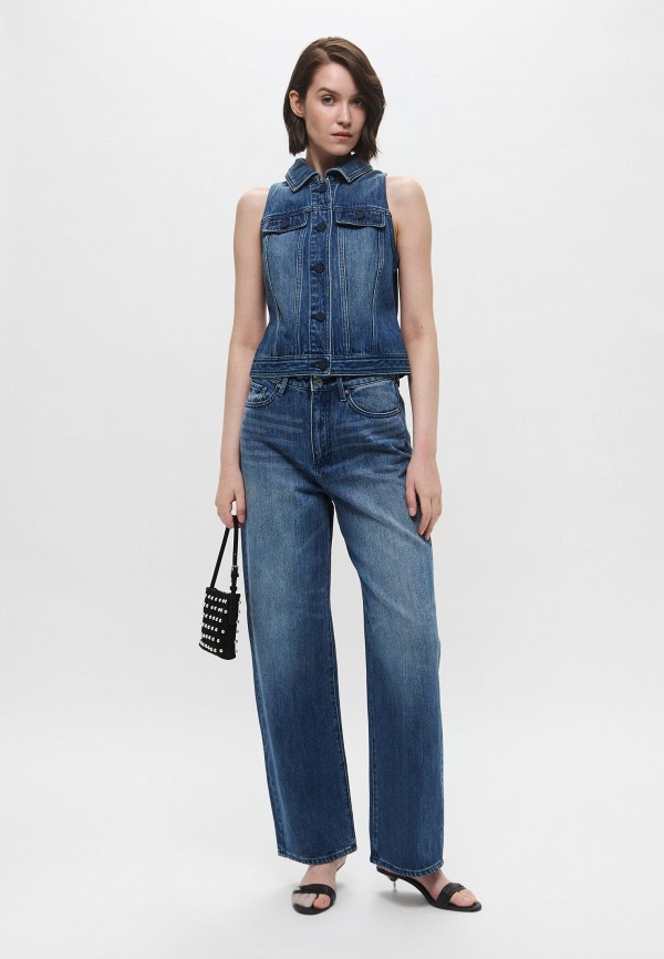 Armani Exchange Жилет джинсовый - фото 2