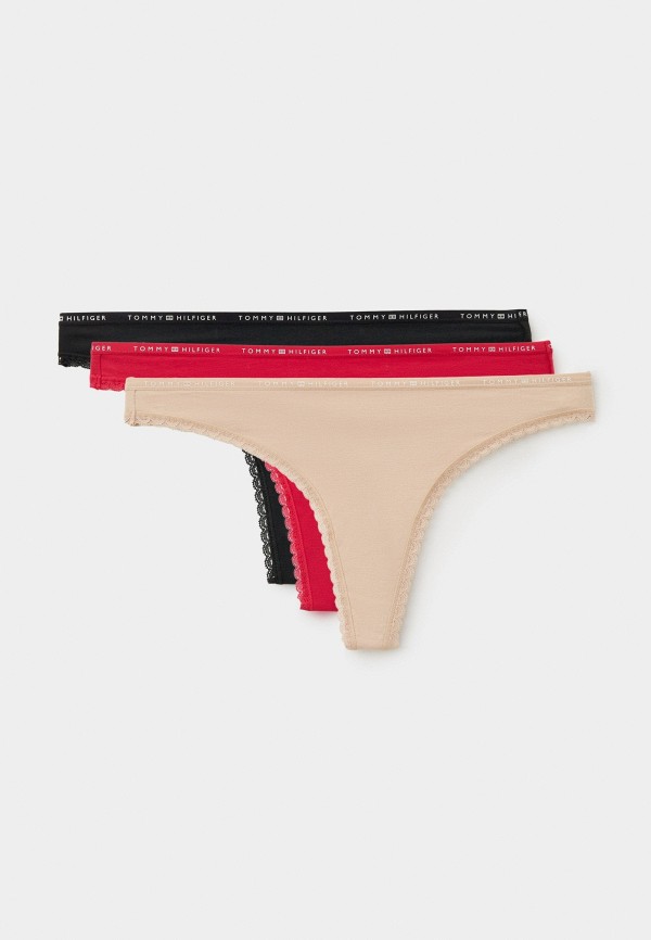 Tommy Hilfiger Трусы 3 шт. - THONG - фото 1