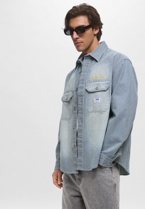 Hugo Рубашка джинсовая - фото 5