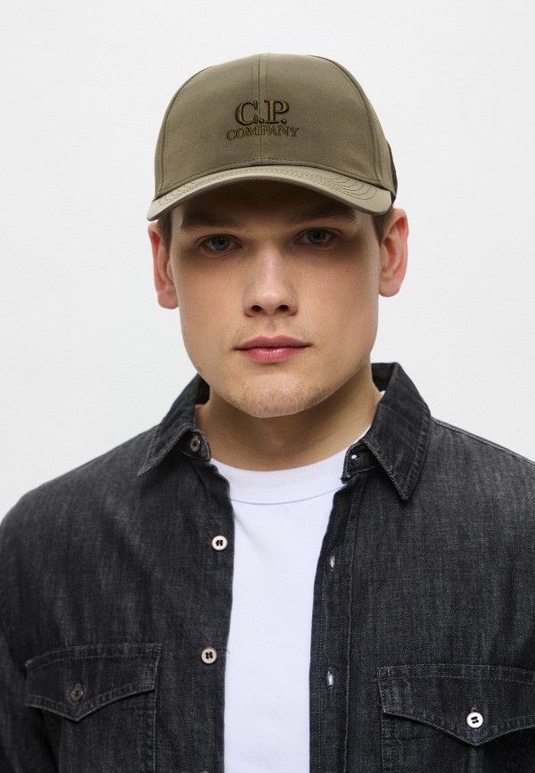 C.P. Company Бейсболка - CHROME-R GOGGLE CAP - фото 4