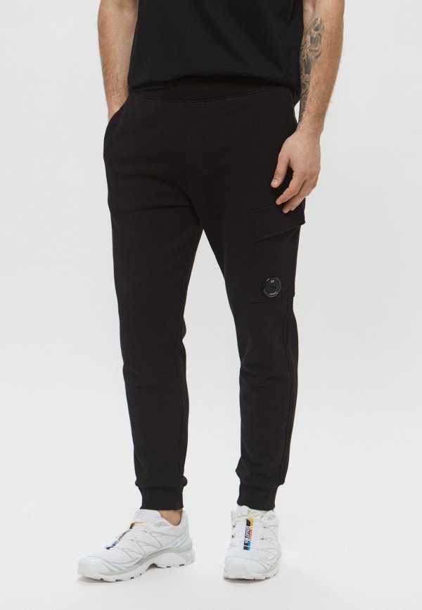 C.P. Company Брюки спортивные - DIAGONAL RAISED FLEECE LENS SWEATPANTS - фото 1