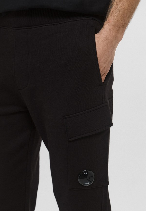 C.P. Company Брюки спортивные - DIAGONAL RAISED FLEECE LENS SWEATPANTS - фото 4