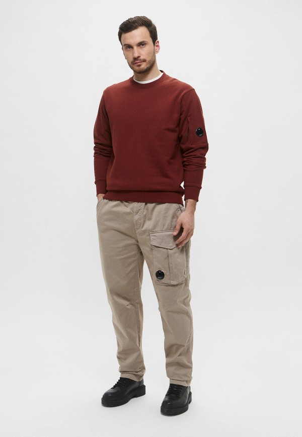 C.P. Company Свитшот - DIAGONAL RAISED FLEECE CREW NECK LENS SWEATSHIRT - фото 2