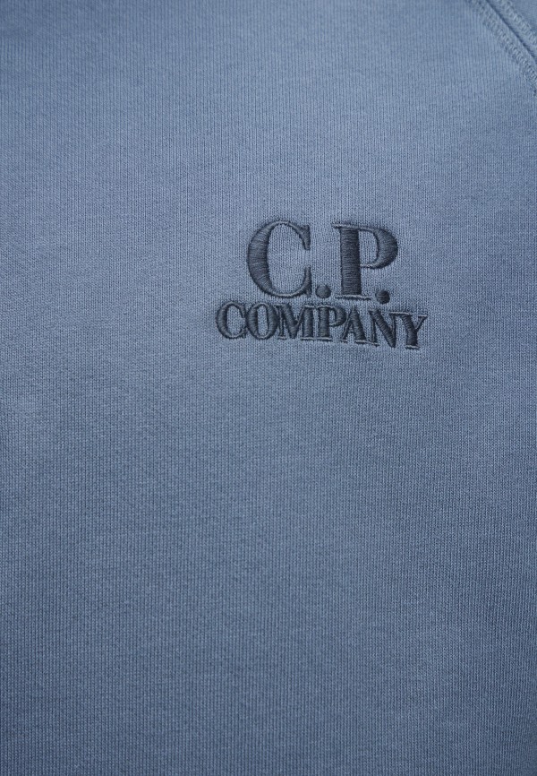 C.P. Company Олимпийка - DIAGONAL RAISED FLEECE HALF ZIP LOGO SWEATSHIRT - фото 5