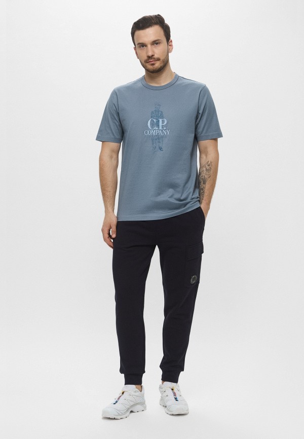 C.P. Company Футболка - 30/2 MERCERIZED JERSEY TWISTED BRITISH SAILOR T-SHIRT - фото 2