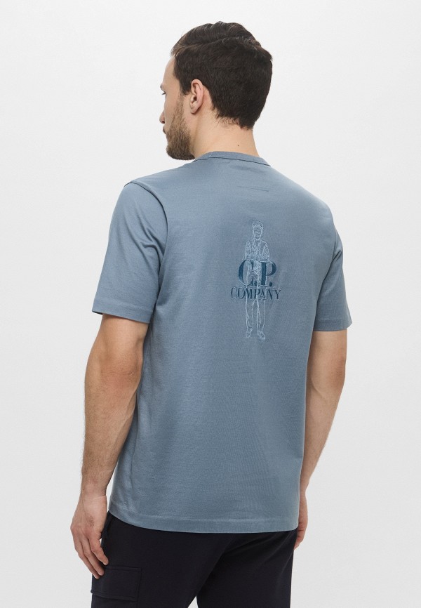 C.P. Company Футболка - 30/2 MERCERIZED JERSEY TWISTED BRITISH SAILOR T-SHIRT - фото 3