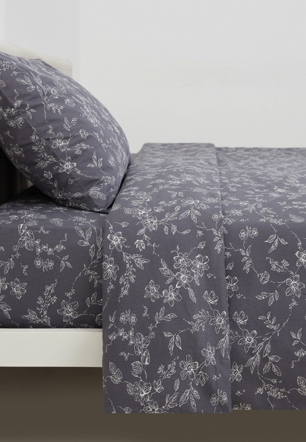 Lamoda Home Постельное белье 1,5-спальное - Перкаль, без простыни - фото 5