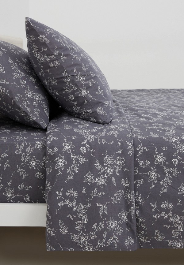 Lamoda Home Постельное белье Евро - Перкаль, без простыни - фото 5