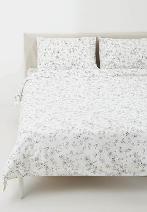 Lamoda Home Постельное белье 2-спальное - Перкаль, без простыни - фото 2