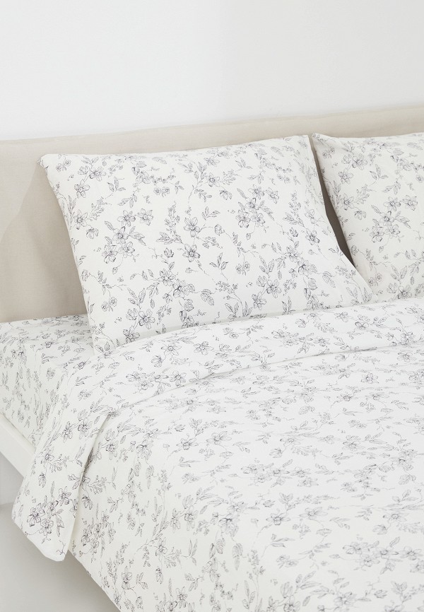 Lamoda Home Постельное белье Евро - Перкаль, без простыни - фото 4