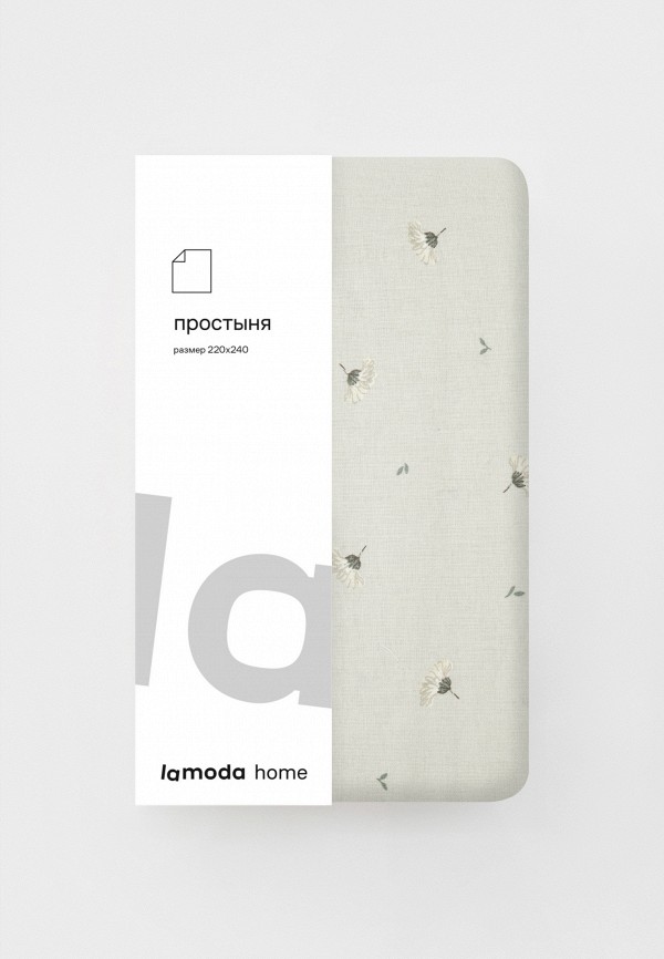 Lamoda Home Простыня Евро - 220х240 см - фото 5