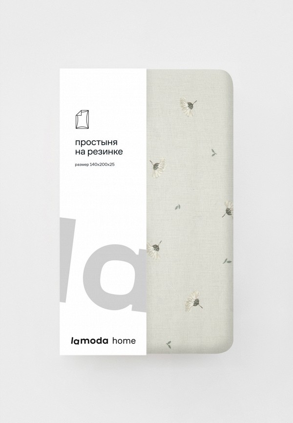 Lamoda Home Простыня 2-спальная - 140х200х25 см - фото 5