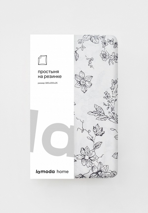Lamoda Home Простыня 2-спальная - 180х200х25 см - фото 5