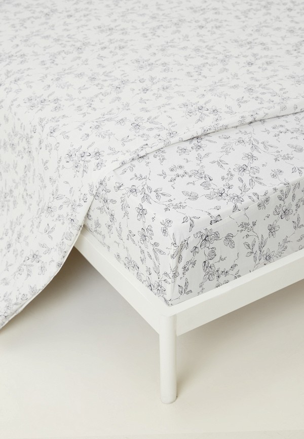 Lamoda Home Простыня 1,5-спальная - 140х200х25 см - фото 3