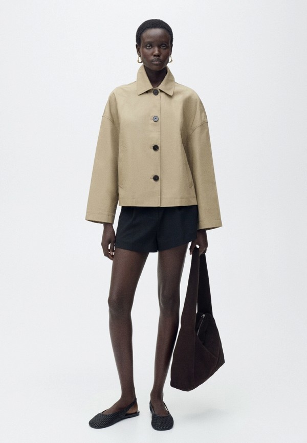 Mango Плащ - APPLE - фото 2