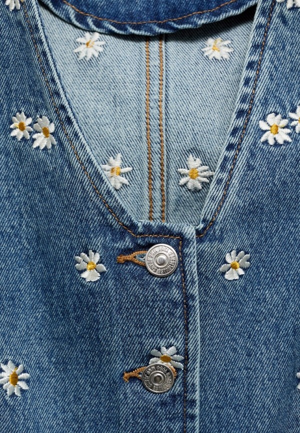 Mango Жилет джинсовый - MASSY - фото 6