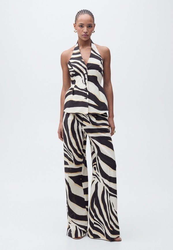 Mango Жилет - ZEBRA - фото 2