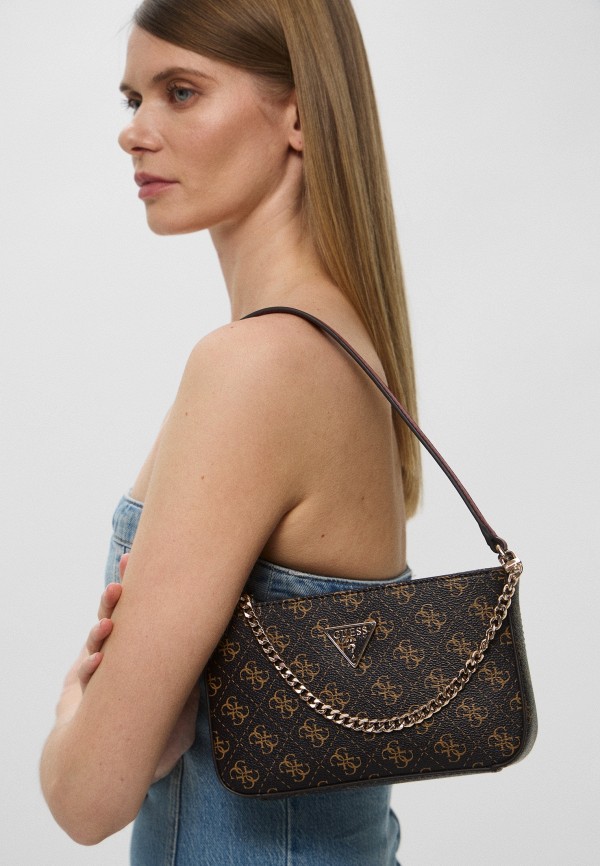 Guess Сумка - NOELLE MINI TOP ZIP SHOULDER - фото 6