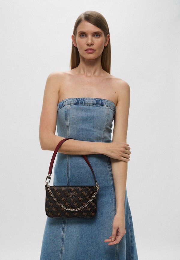 Guess Сумка - NOELLE MINI TOP ZIP SHOULDER - фото 5