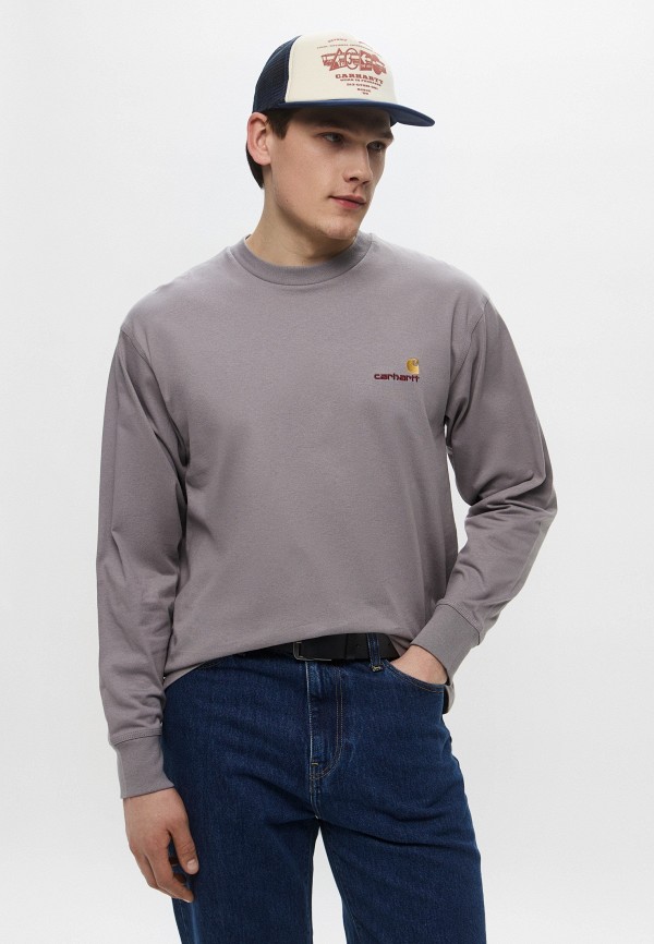 Carhartt WIP Лонгслив - American Script - фото 4